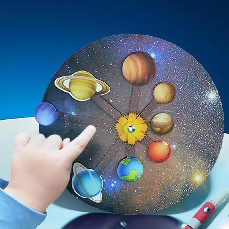 Science Diy Model - DIY Zonnestelsel Planeet Model Wetenschapsexperiment Speelgoed