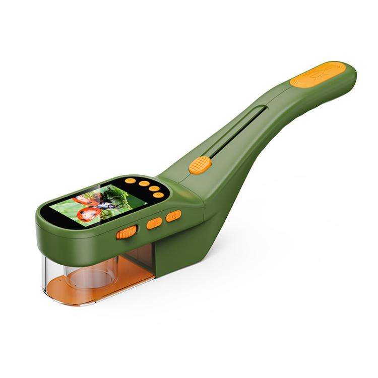 Science Kit - Plastic kindermicroscoop met 500x HD-vergroting, 1080P,