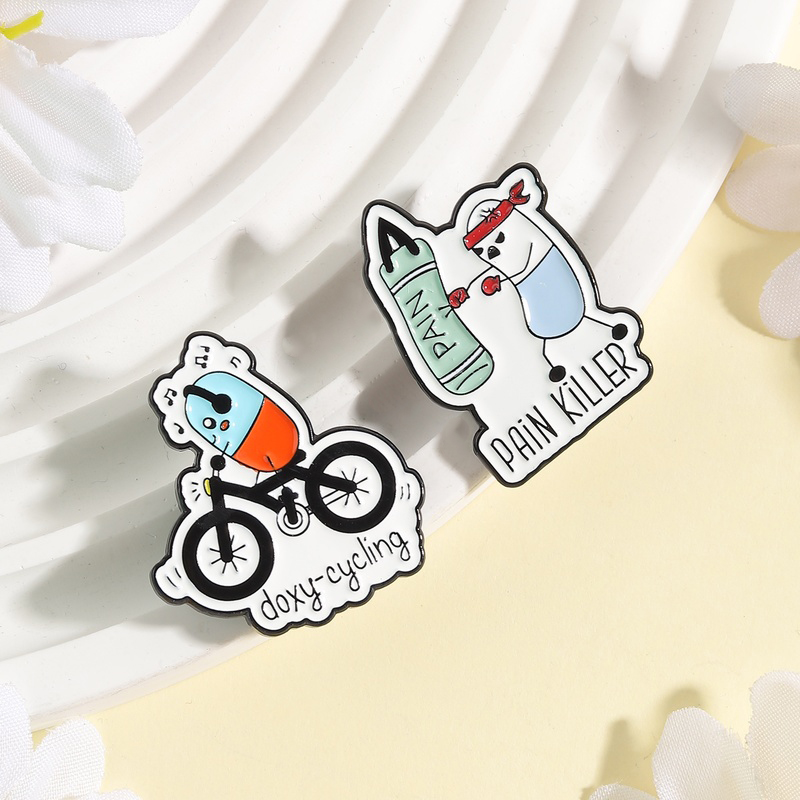 Doxy-cycling Emaille Pins Cart - Science Buddies recensie en prijs