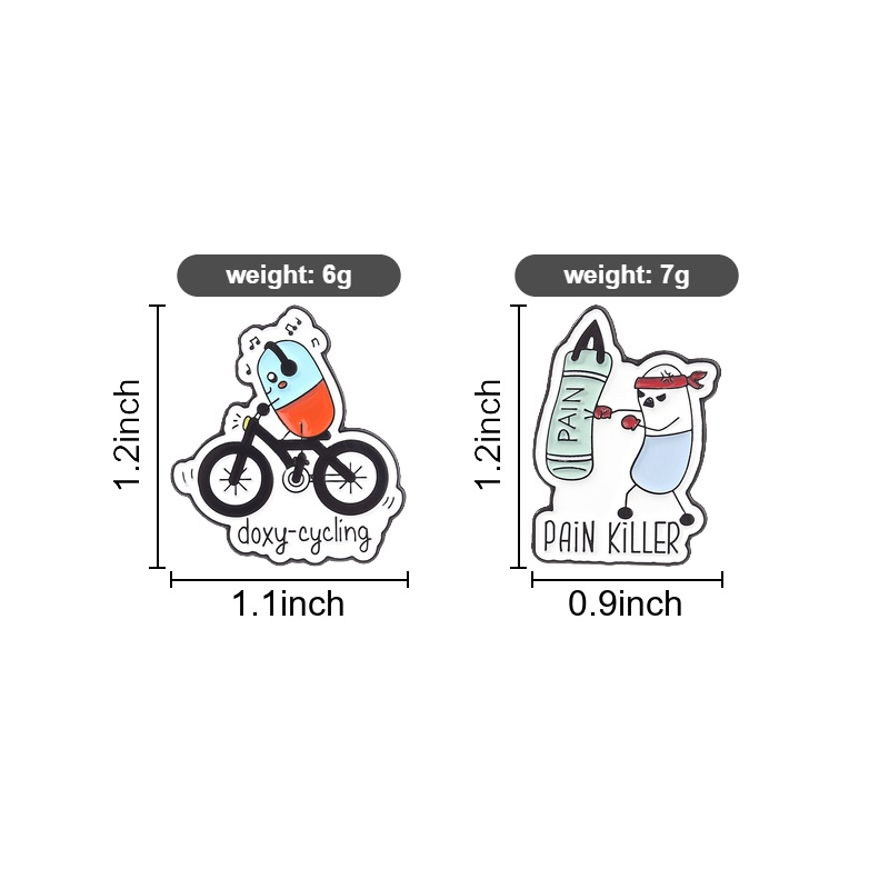 Doxy-cycling Emaille Pins Cart - Science Buddies recensie en prijs