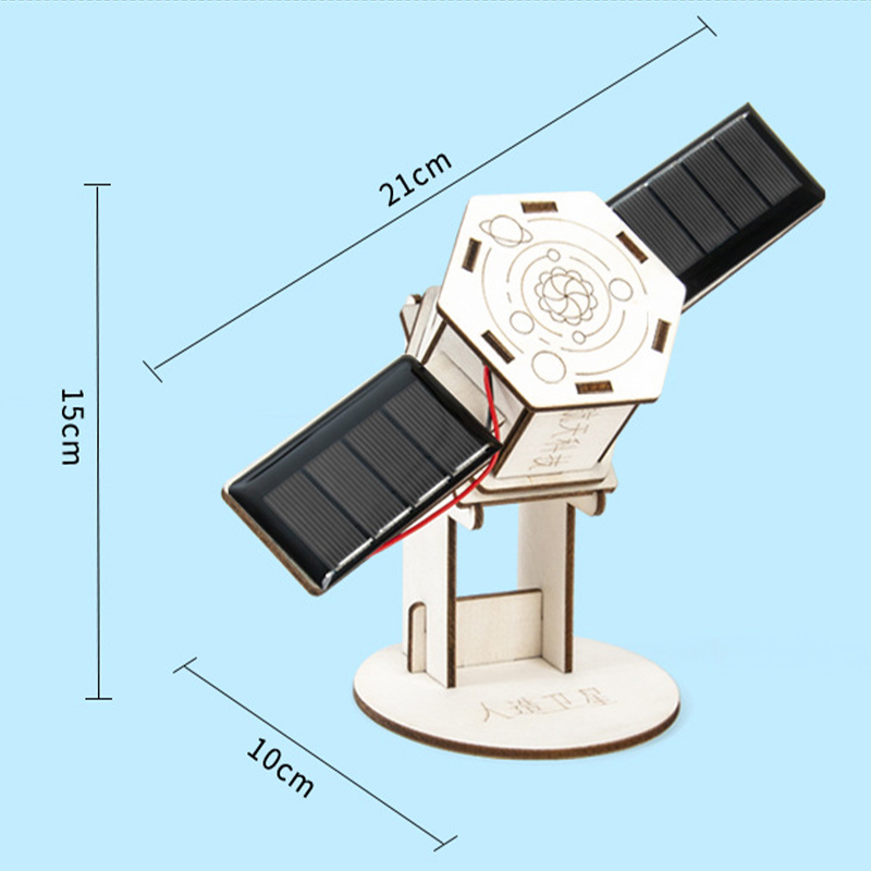DIY Zonnesatelliet Kunstmatige - Science Toys Diy recensie en prijs
