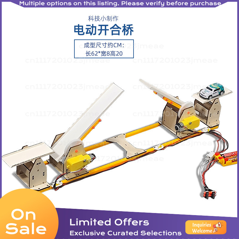 Elektrische openende hefbrug,  - Science Project Kit recensie en prijs