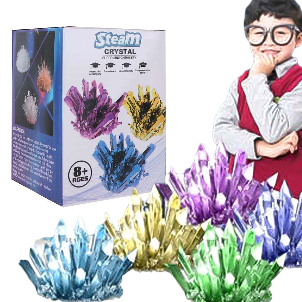 Kristallen kweken Kristallen k - Science Project Diy recensie en prijs