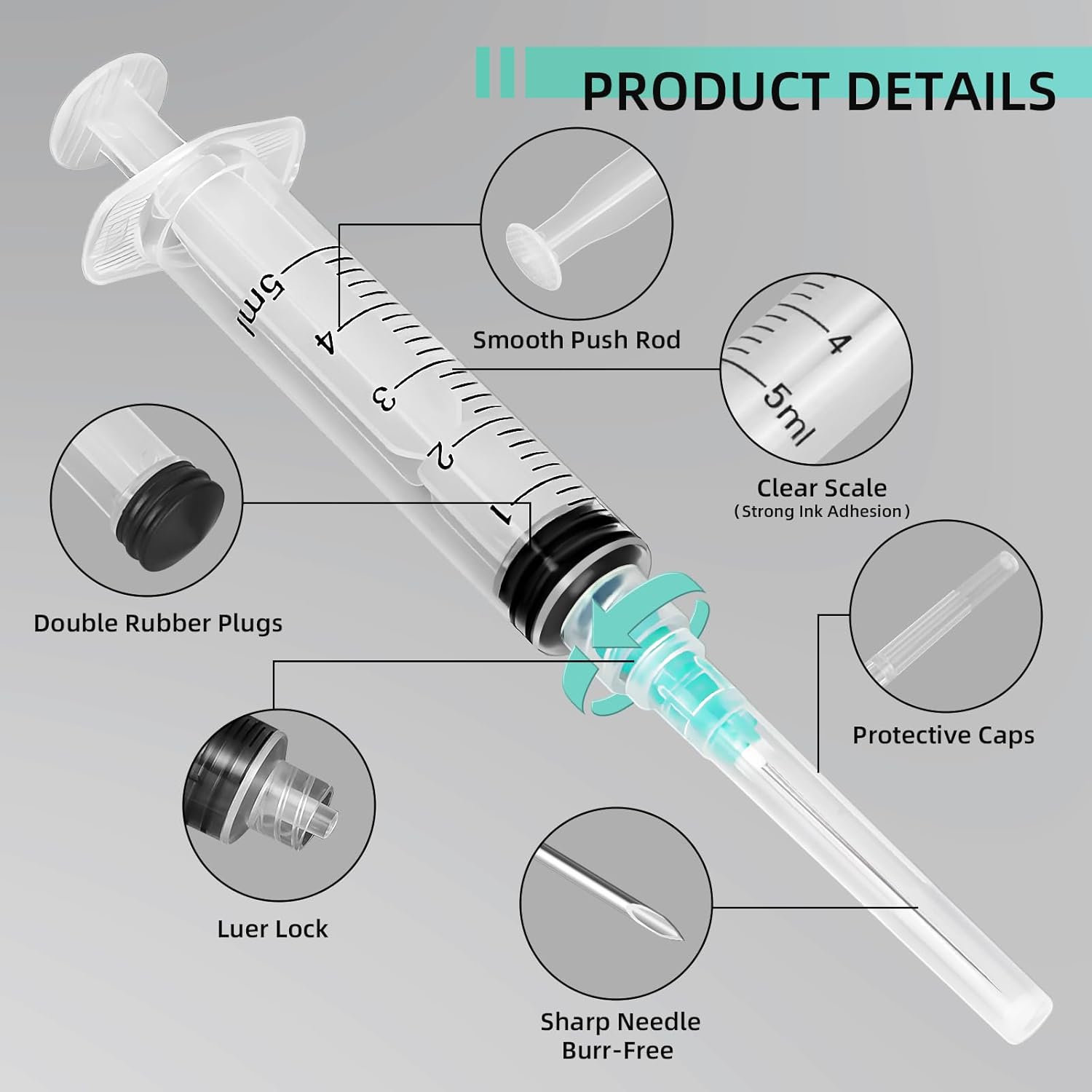 5 ml Luer Lock-spuit, geschikt - Science And Invention recensie en prijs