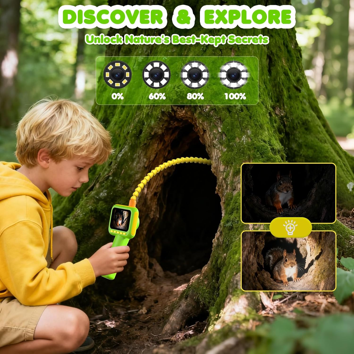 Endoscoop voor kinderen, bores - Science Kit recensie en prijs