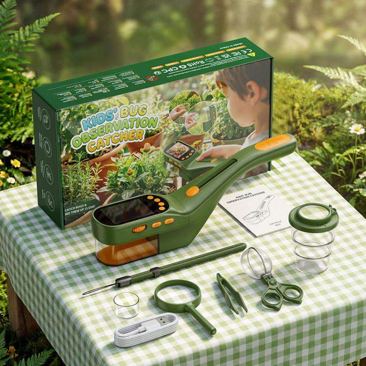 Plastic kindermicroscoop met 5 - Science Kit recensie en prijs