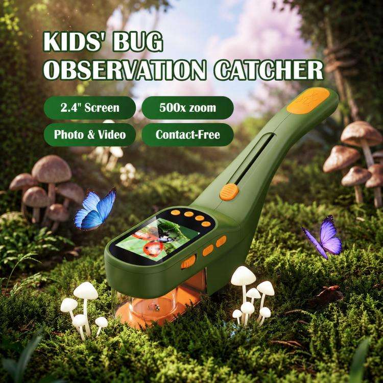 Plastic kindermicroscoop met 5 - Science Kit recensie en prijs