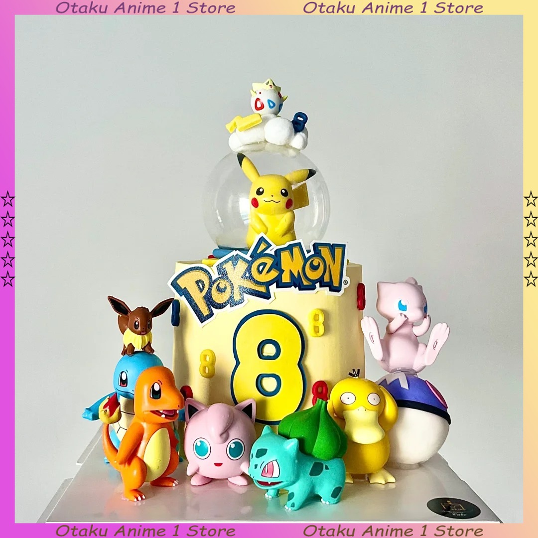 13 STKS/SET Pikachu Cake Toppe - Science Of Happiness recensie en prijs
